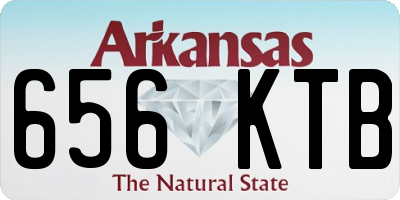 AR license plate 656KTB