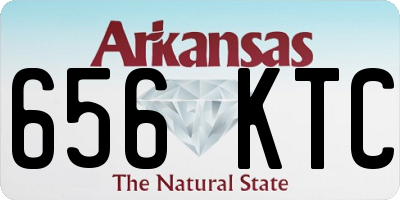 AR license plate 656KTC