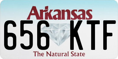 AR license plate 656KTF