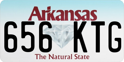 AR license plate 656KTG