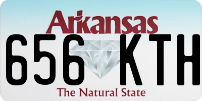 AR license plate 656KTH