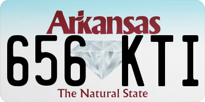 AR license plate 656KTI