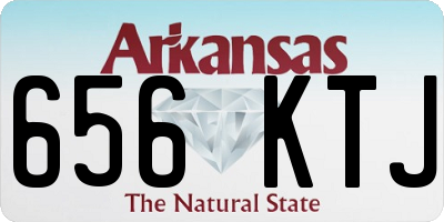 AR license plate 656KTJ