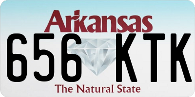 AR license plate 656KTK