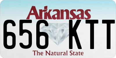 AR license plate 656KTT