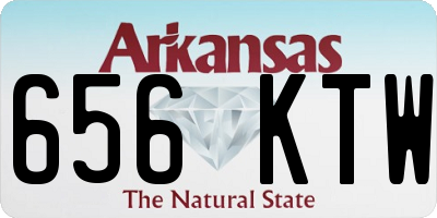 AR license plate 656KTW