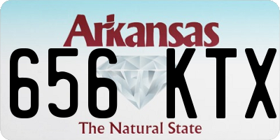 AR license plate 656KTX