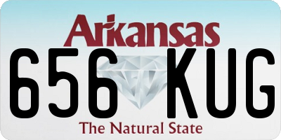 AR license plate 656KUG
