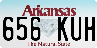 AR license plate 656KUH