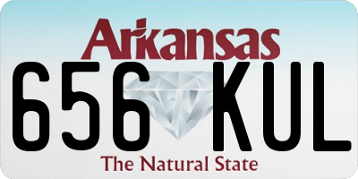 AR license plate 656KUL