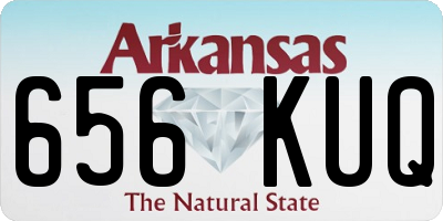 AR license plate 656KUQ