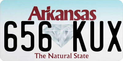AR license plate 656KUX