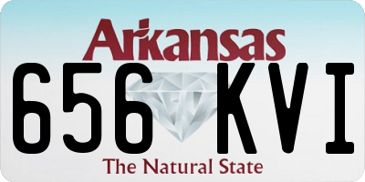 AR license plate 656KVI
