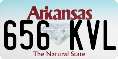 AR license plate 656KVL