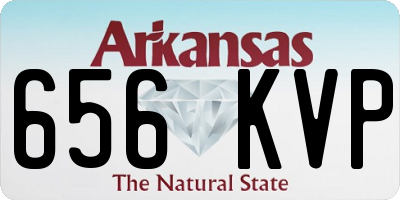 AR license plate 656KVP