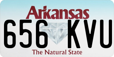 AR license plate 656KVU
