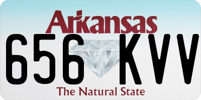 AR license plate 656KVV