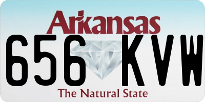 AR license plate 656KVW