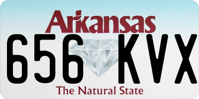 AR license plate 656KVX