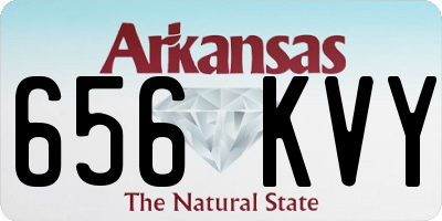 AR license plate 656KVY