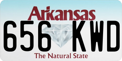 AR license plate 656KWD