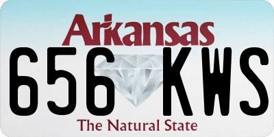 AR license plate 656KWS