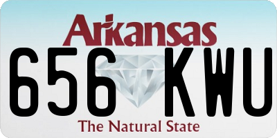 AR license plate 656KWU