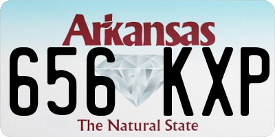AR license plate 656KXP