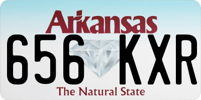 AR license plate 656KXR