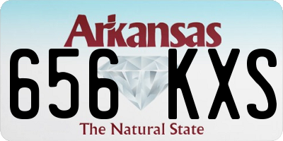 AR license plate 656KXS