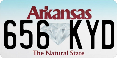 AR license plate 656KYD