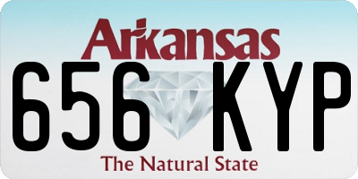 AR license plate 656KYP