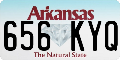 AR license plate 656KYQ