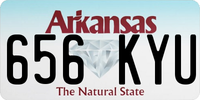 AR license plate 656KYU