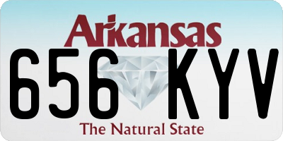 AR license plate 656KYV