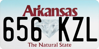 AR license plate 656KZL