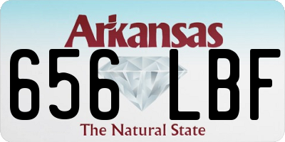 AR license plate 656LBF