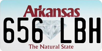 AR license plate 656LBH