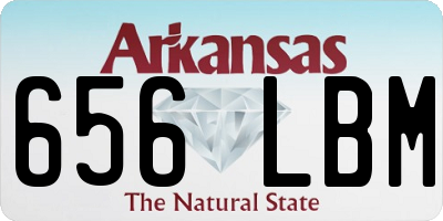 AR license plate 656LBM