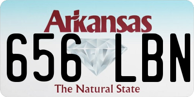AR license plate 656LBN
