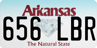 AR license plate 656LBR