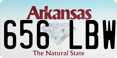 AR license plate 656LBW