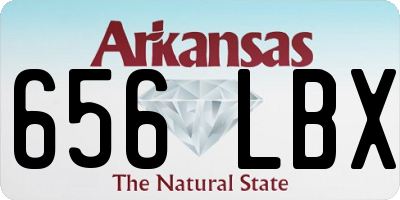 AR license plate 656LBX