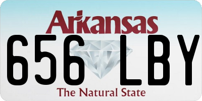 AR license plate 656LBY