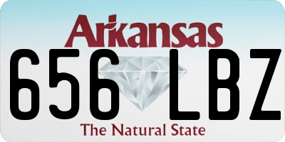 AR license plate 656LBZ