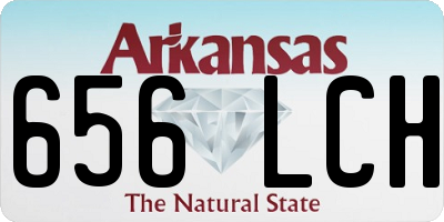 AR license plate 656LCH