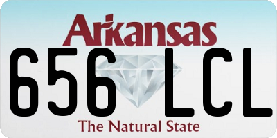 AR license plate 656LCL