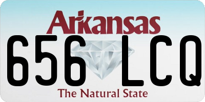 AR license plate 656LCQ