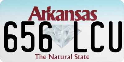 AR license plate 656LCU