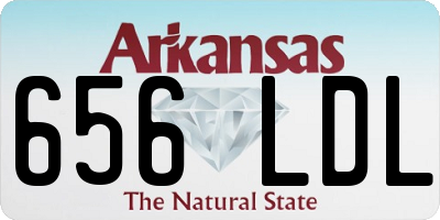 AR license plate 656LDL